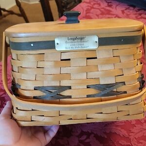 Longaberger 2000 Christmas Collection "Deck The Halls" Basket
